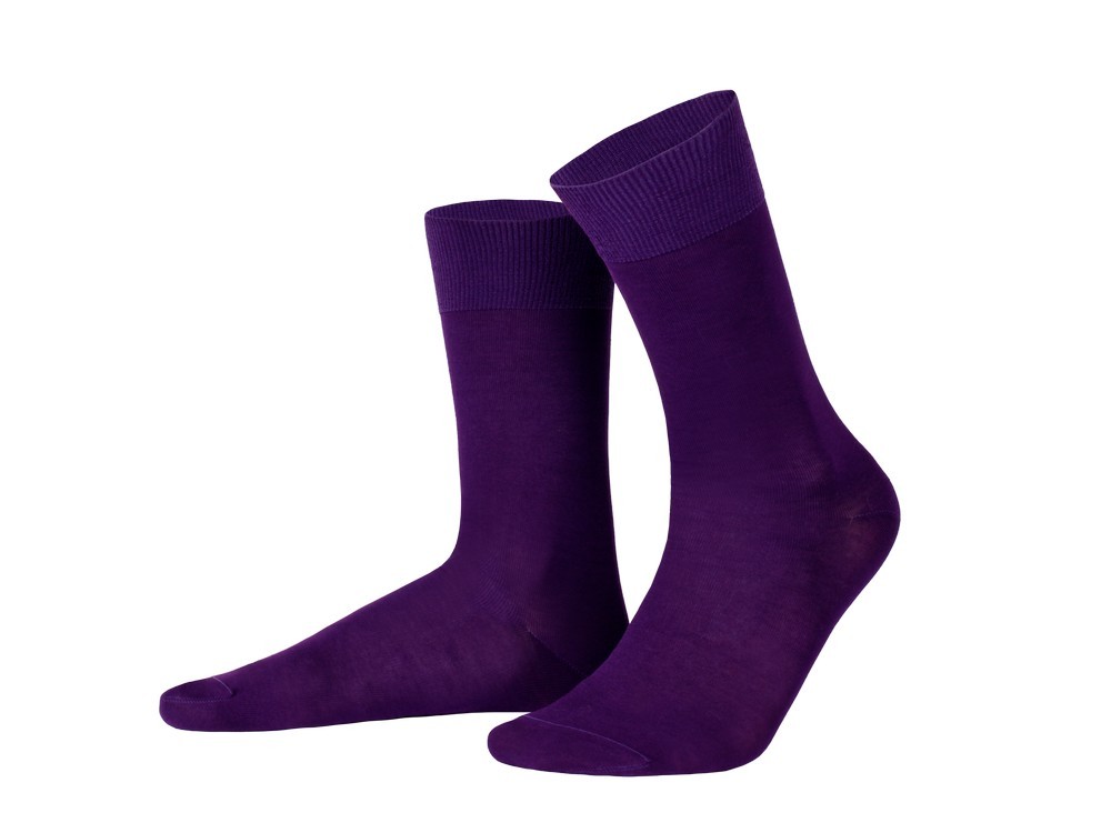 Носки из египетского хлопка (фиолетовый)