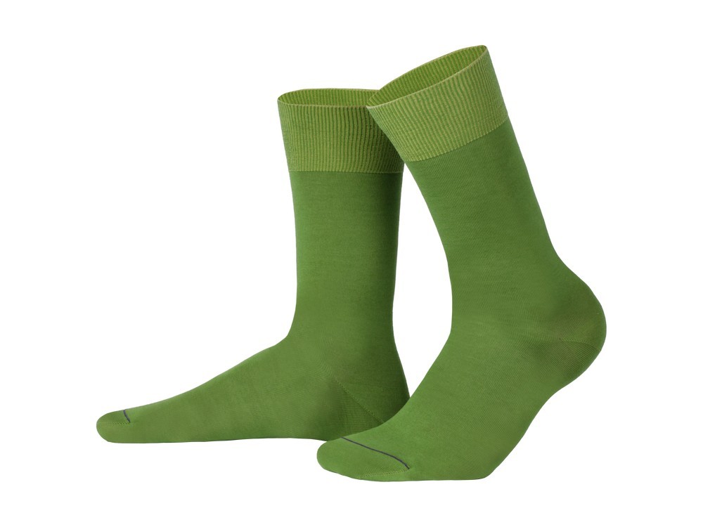 Носки из египетского хлопка (травяной зеленый)